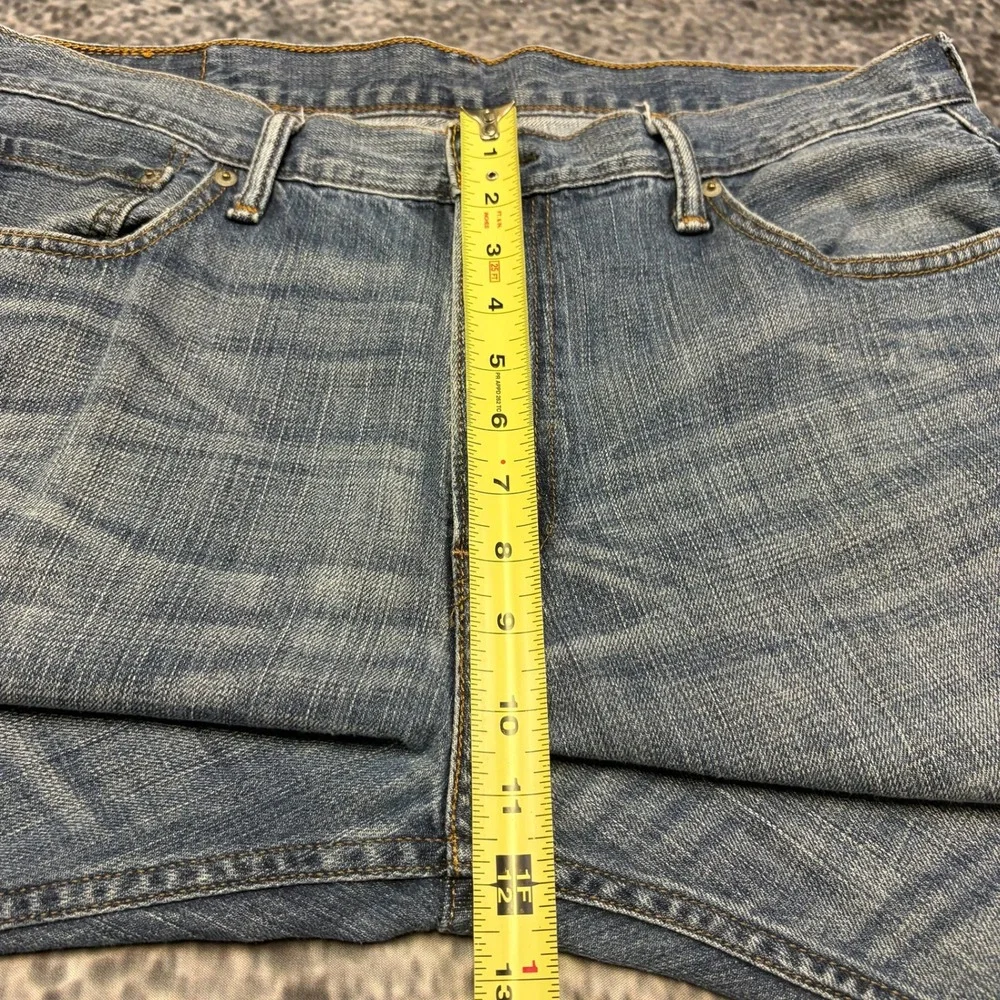 Levi's 569 Jeans Loose Straight Mens 36x29 Blue Faded Baggy Casual Denim